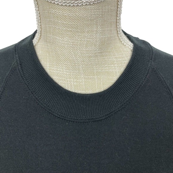 Vintage Jerzees Christmas Sweatshirt Cocker Spaniel Puppy Womens Sz M Black EUC - Picture 3 of 6